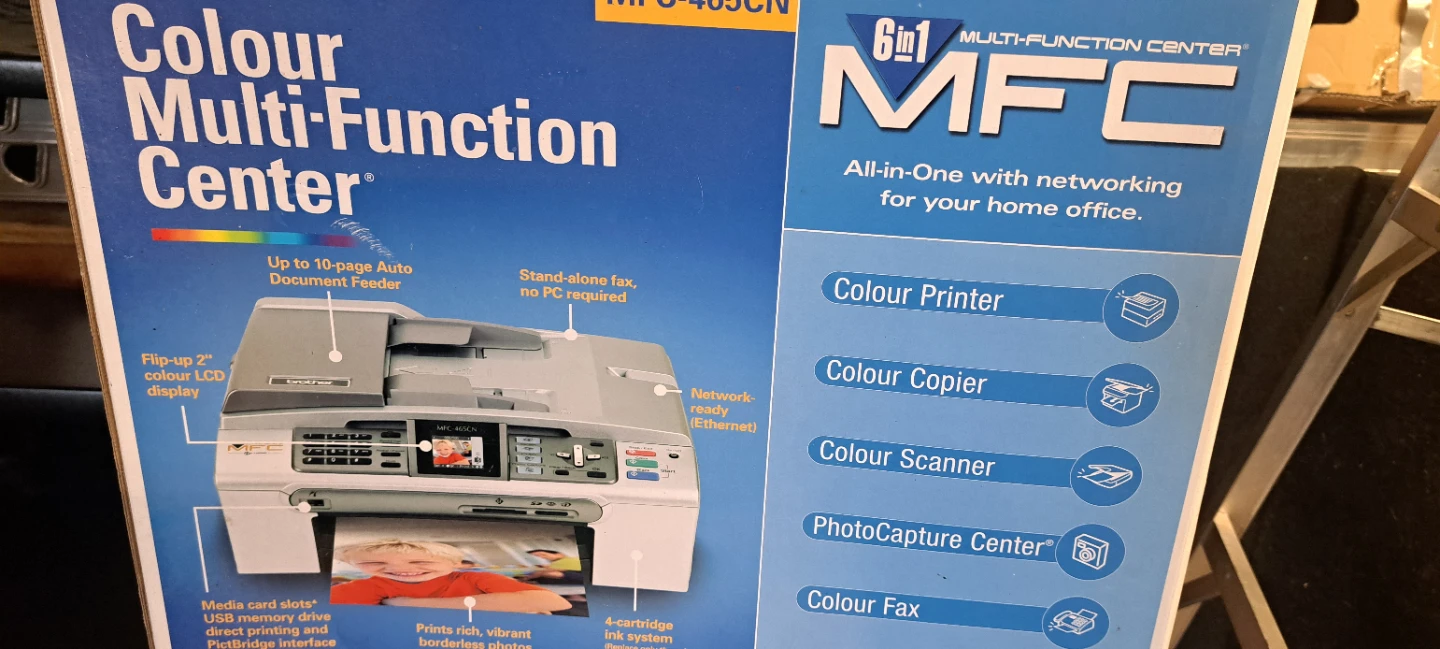 Brother MFC-465CN Colour Multi-Function Center - photo 3