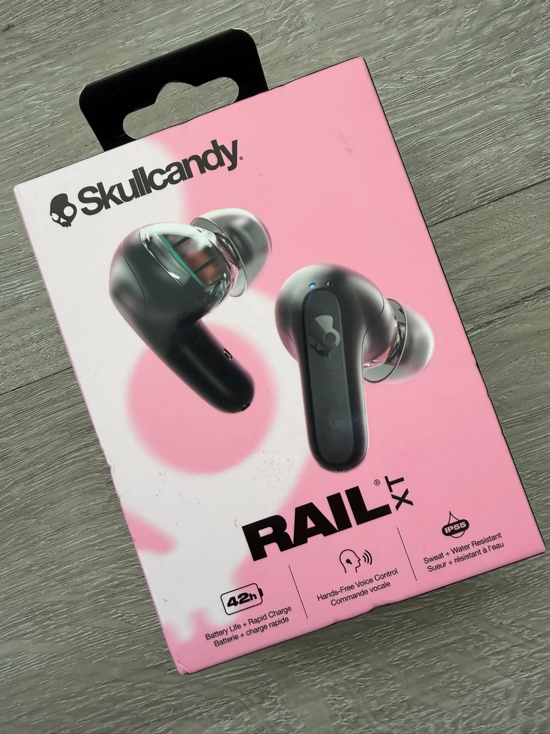 Skullcandy Rail XT True Wireless Earbuds - True Black