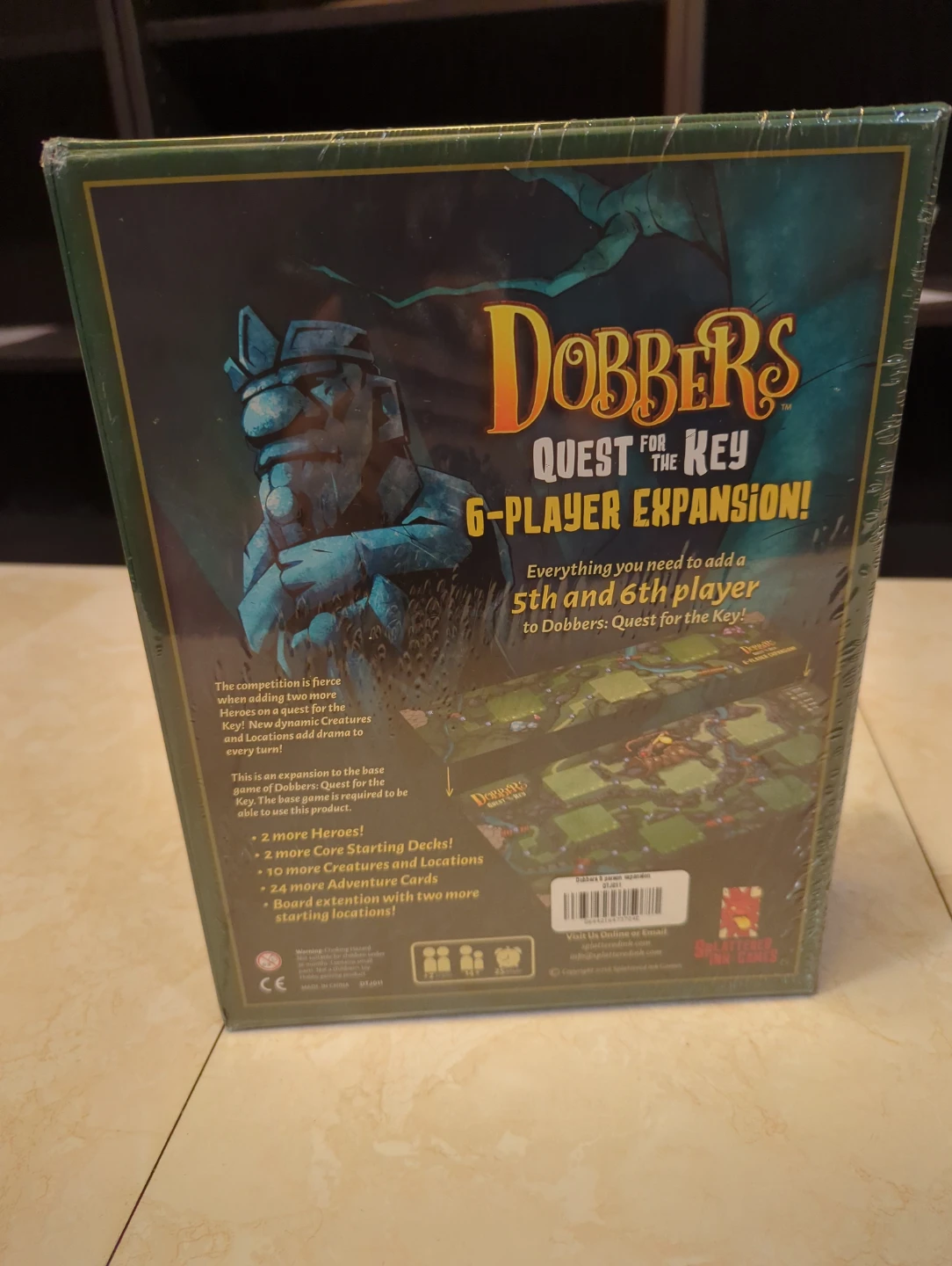 Dobbers Quest for the Key 6-Player Expansion Board Game - photo 2
