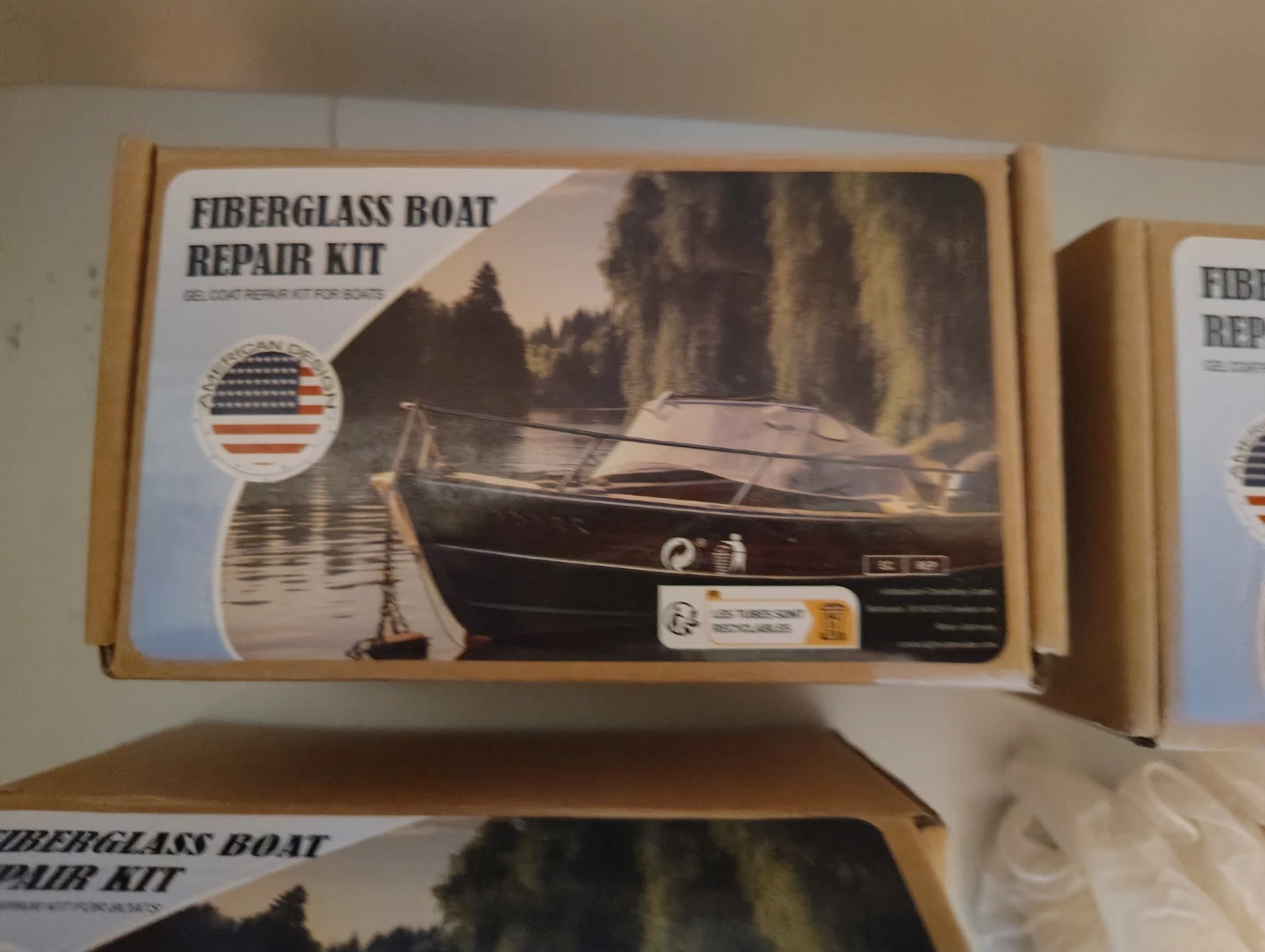 Fiberglass Boat Gel Coat Repair Kit - photo 2