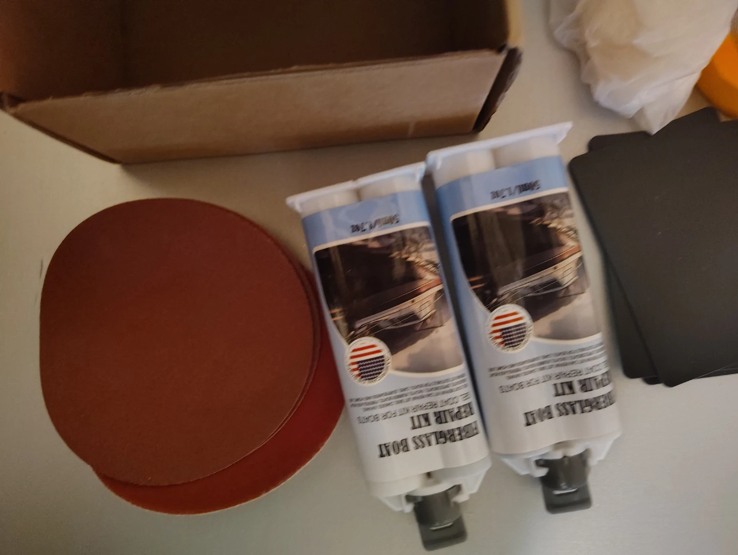 Fiberglass Boat Gel Coat Repair Kit - photo 3