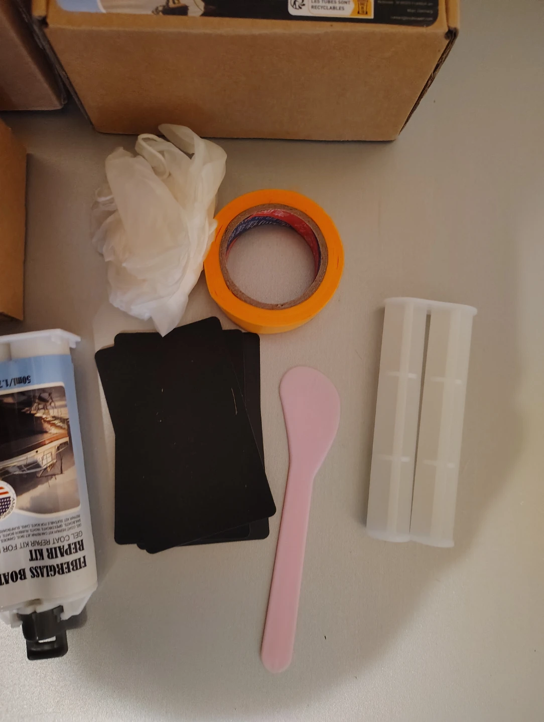 Fiberglass Boat Gel Coat Repair Kit - photo 4