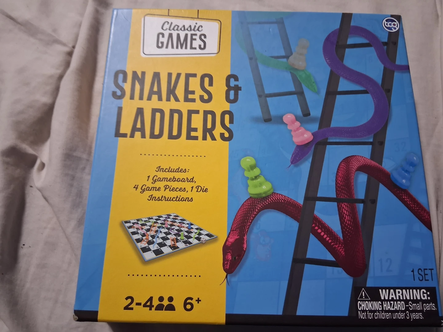 Classic Games Snakes & Ladders Board Game