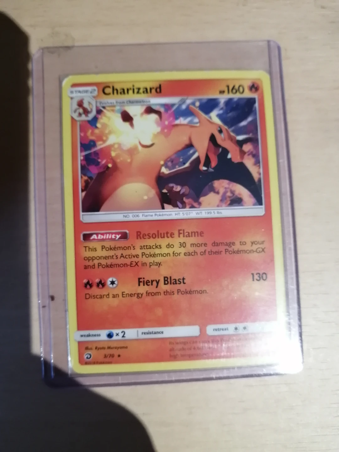 Pokemon Charizard Trading Card