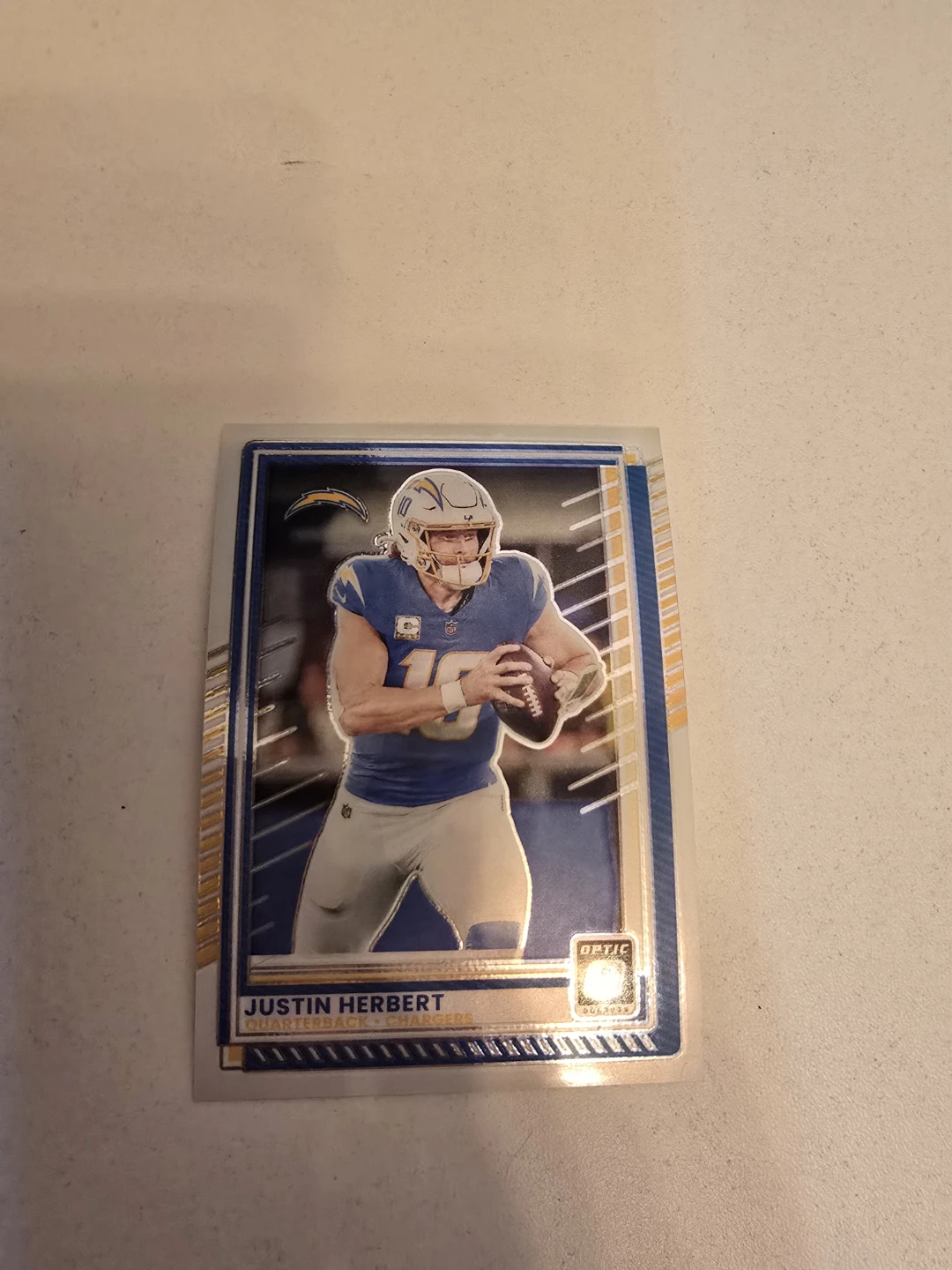 2024 Donruss Optic Justin Herbert QB Football Card