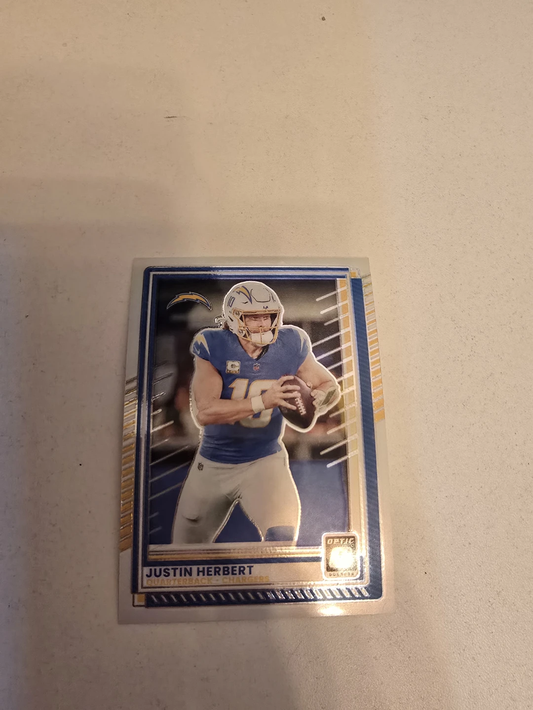 2024 Donruss Optic Justin Herbert QB Football Card - photo 2