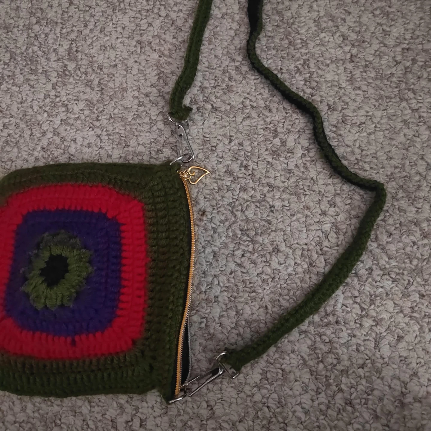 Crocheted Crossbody Bag - photo 5
