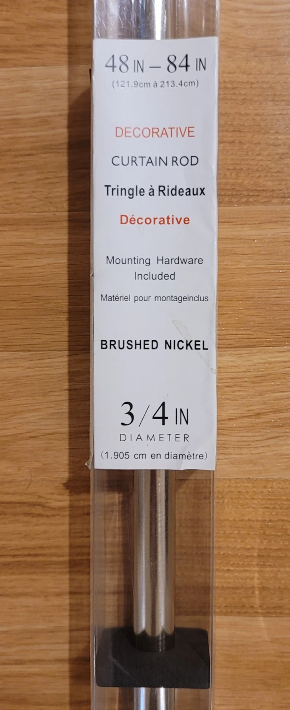 Brand New Decorative Curtain Rod