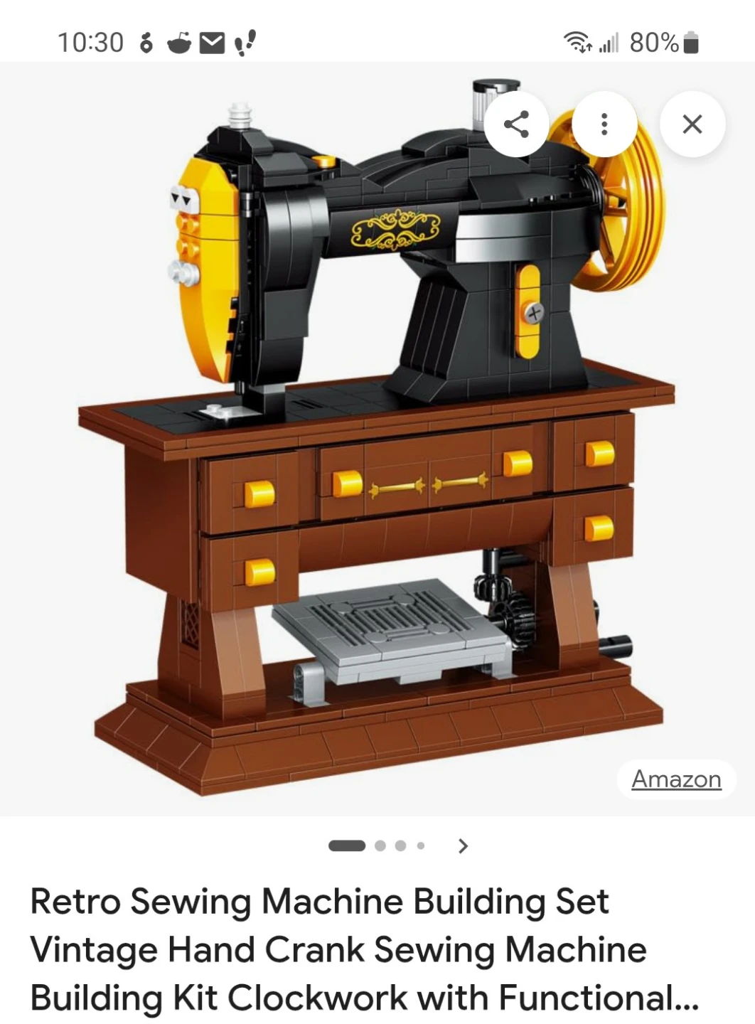 Sewing Machine Building Set - photo 3