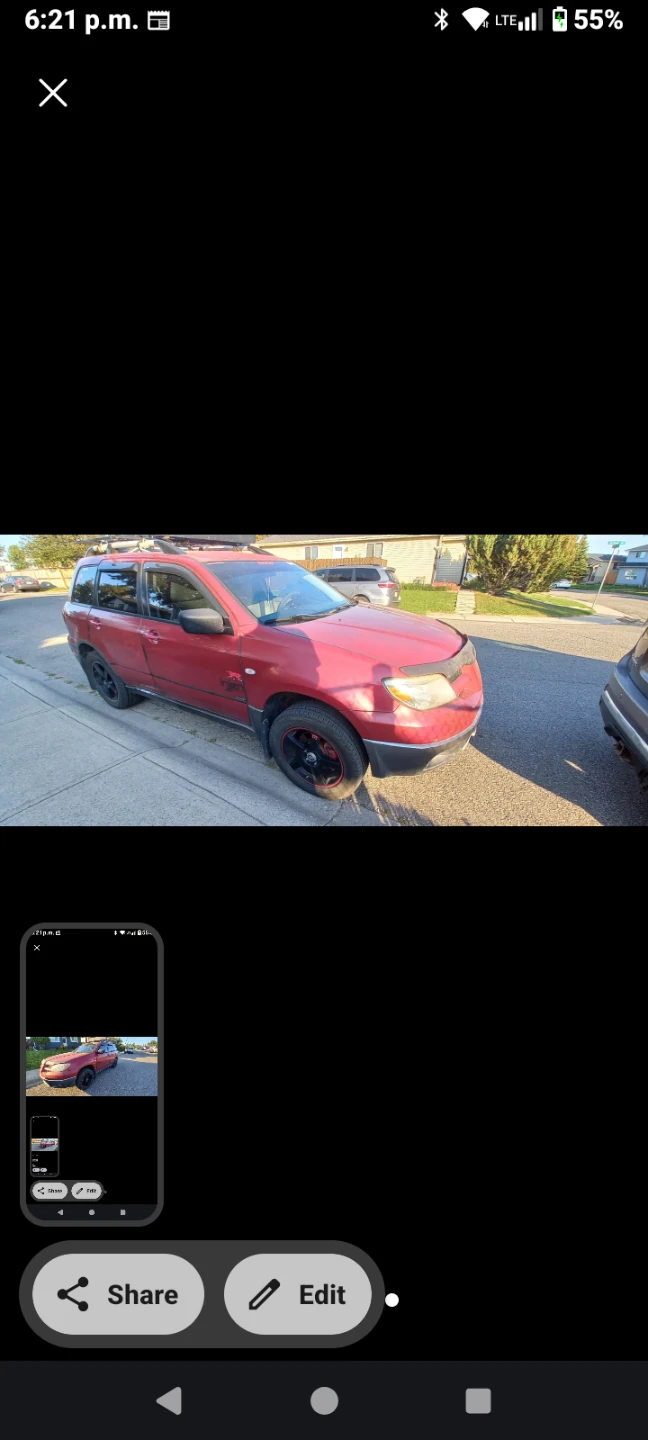 Red Mitsubishi Outlander - photo 2