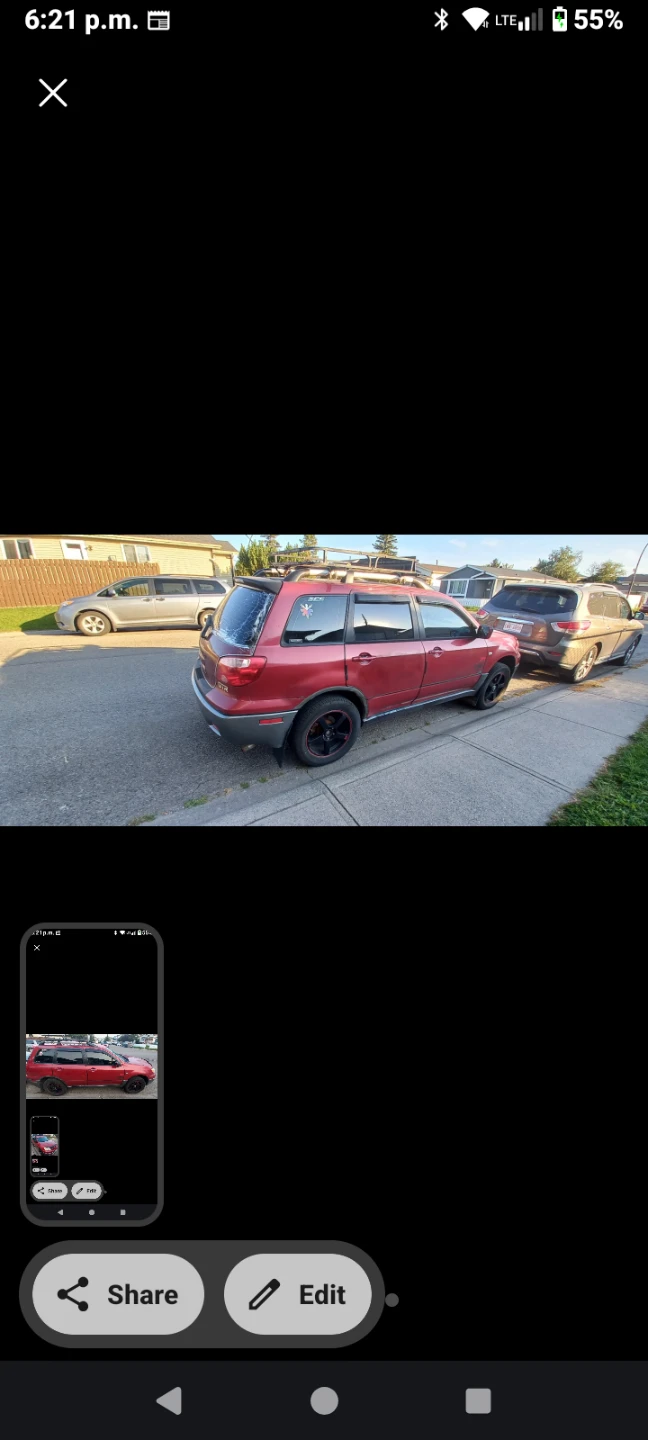 Red Mitsubishi Outlander - photo 4