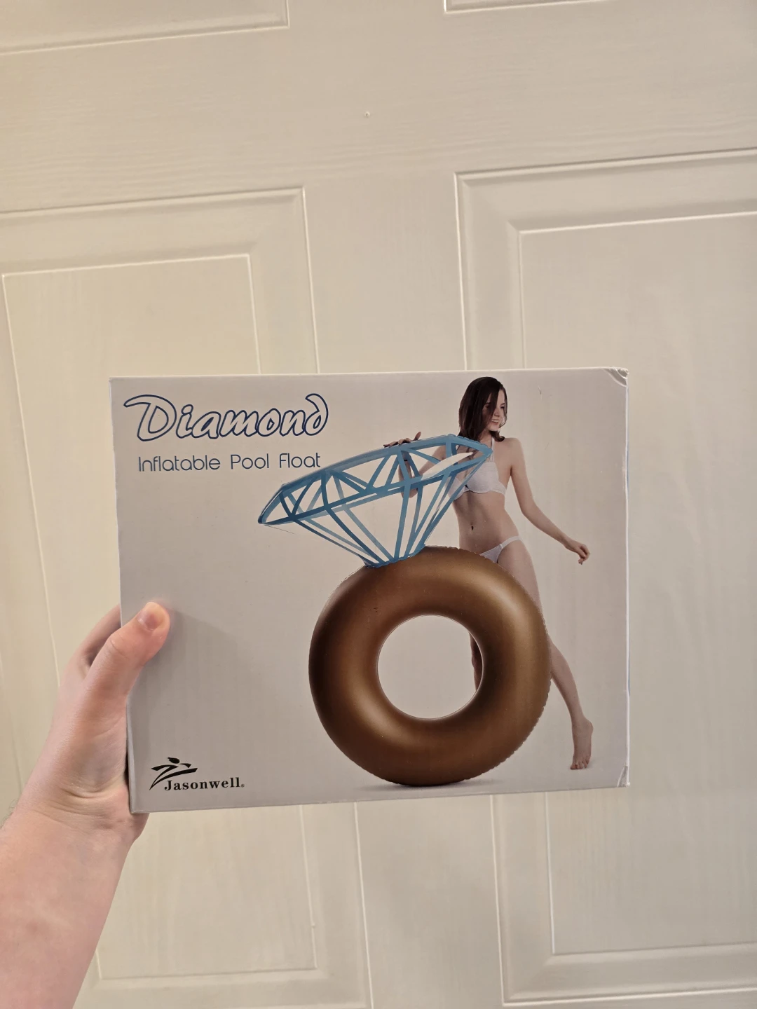 Jasonwell Diamond Inflatable Pool Float Ring
