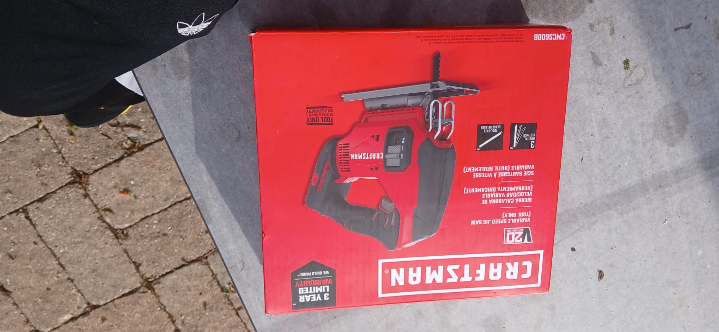 Craftsman V20 Cordless Jigsaw CMCS500B