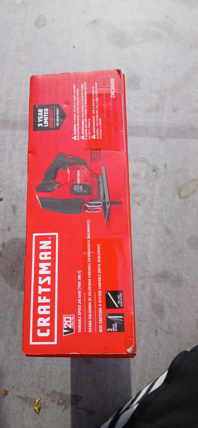 Craftsman V20 Cordless Jigsaw CMCS500B - photo 2