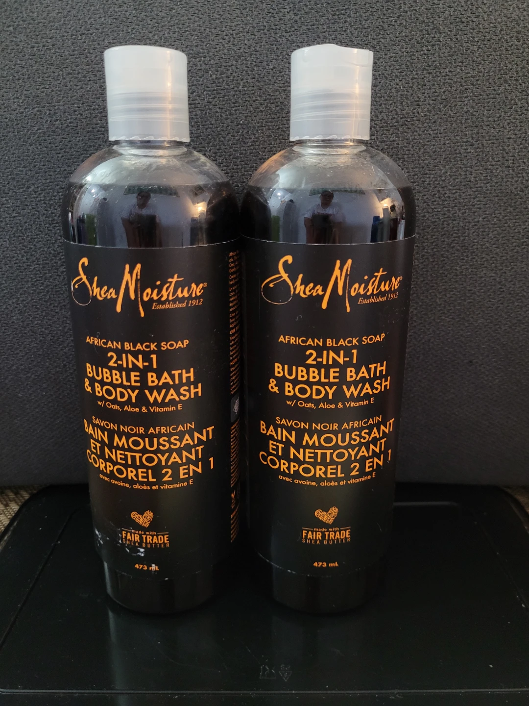 Shea Moisture African Black Soap 2-in-1 Bubble Bath & Body Wash