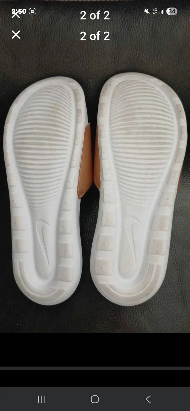 Nike Slides - Rose Gold/White - photo 2