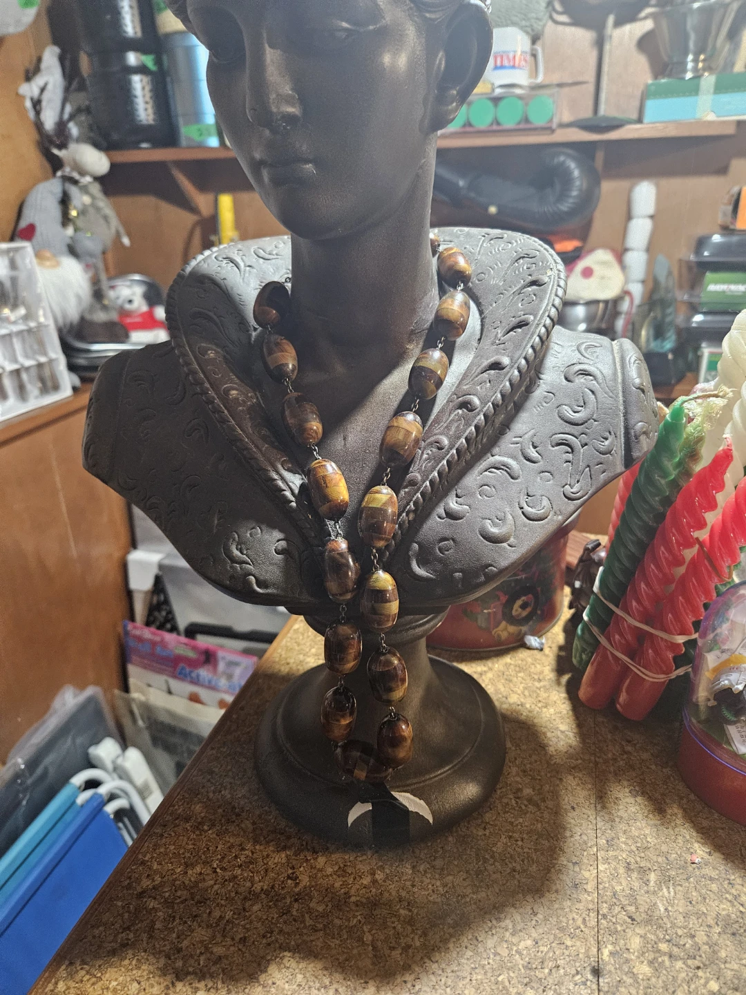 Wood Bead Necklace - photo 2