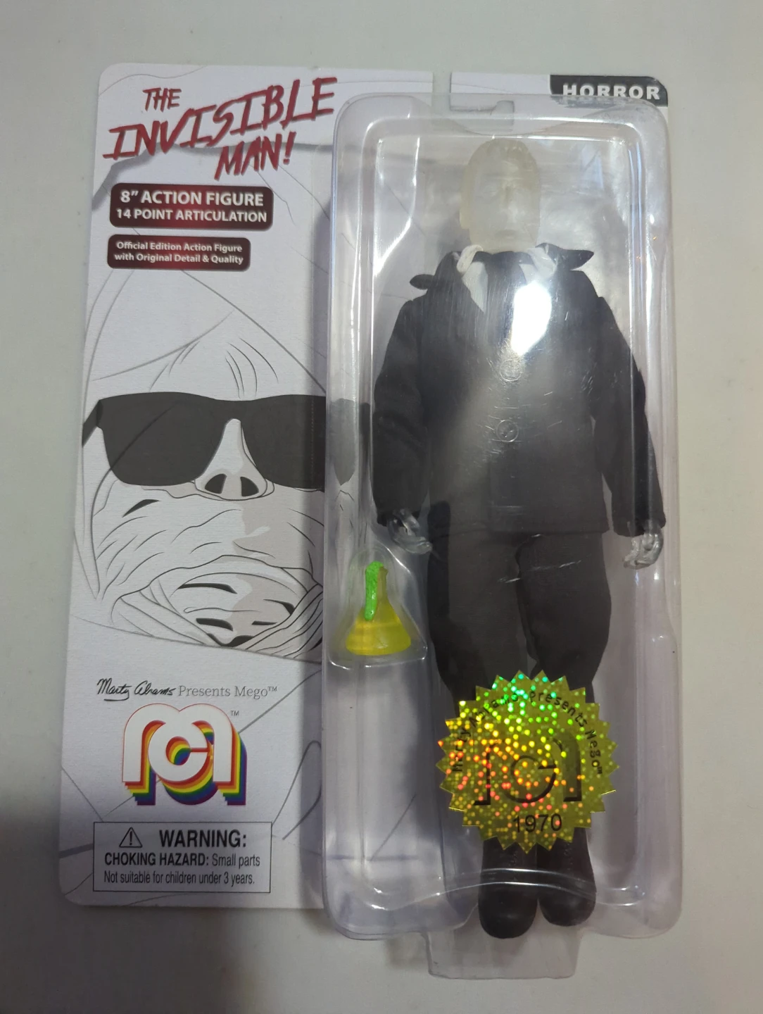 The Invisible Man 8" Action Figure