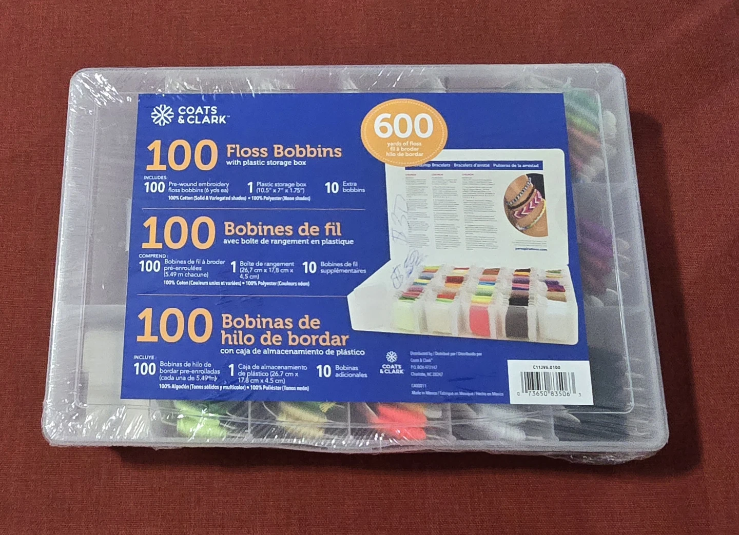 Coats & Clark 100 Floss Bobbins Kit - photo 2