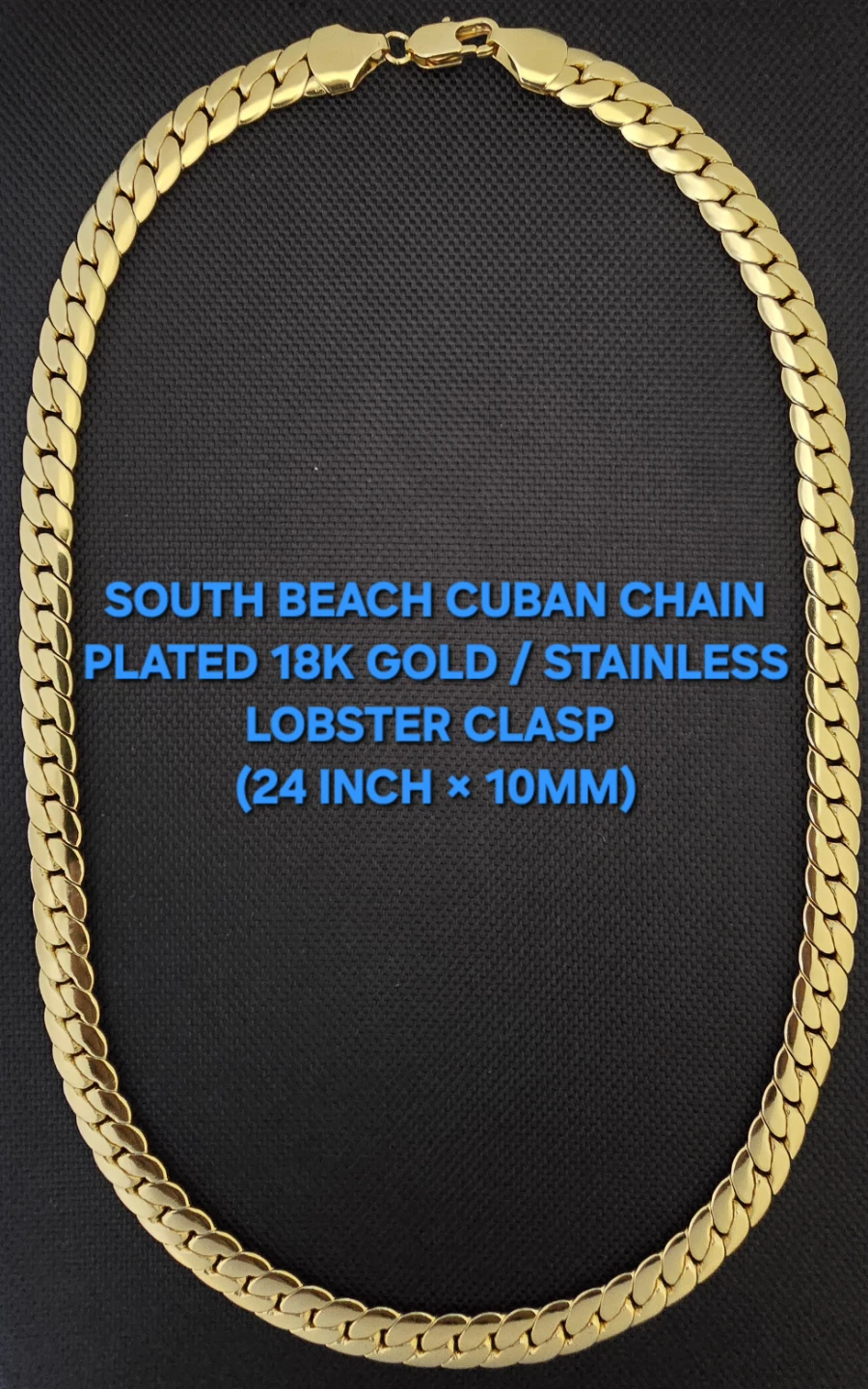 SOUTH BEACH CUBAN CHAIN (NEW)