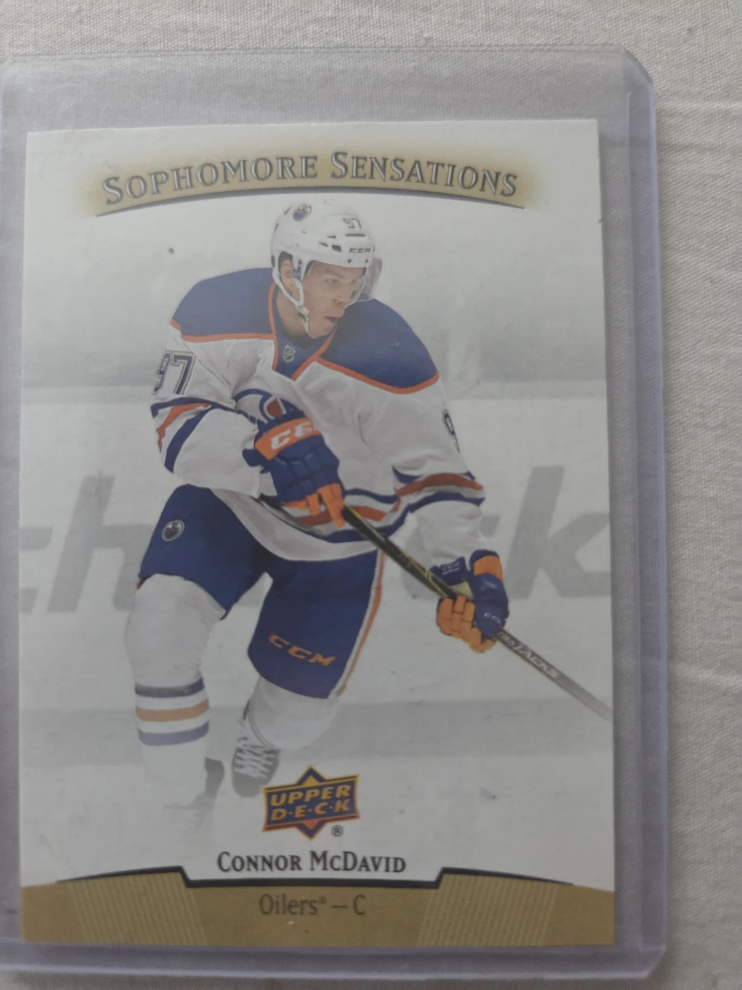 2016-17 Upper Deck Connor McDavid Hockey Card