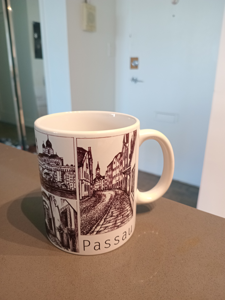 Passau Scene Ceramic Mug