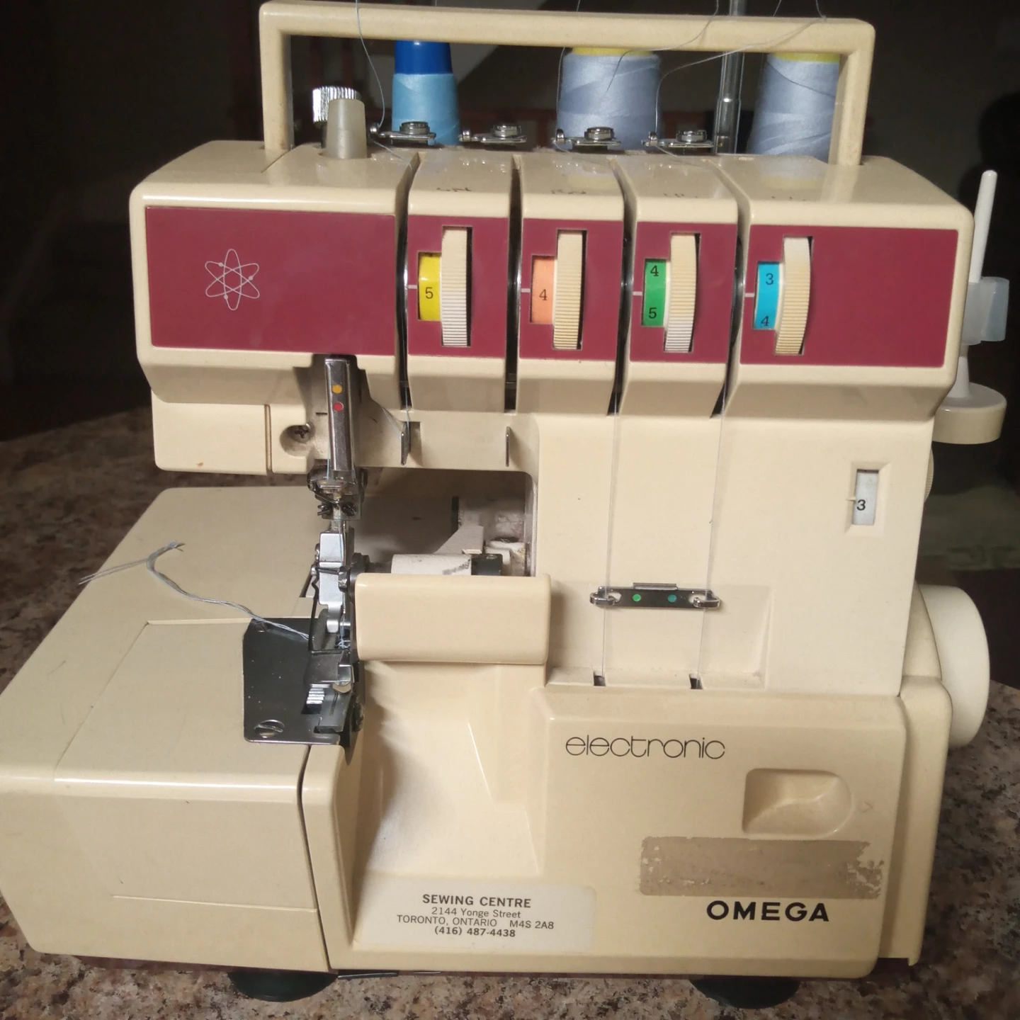 Janome overlock machine