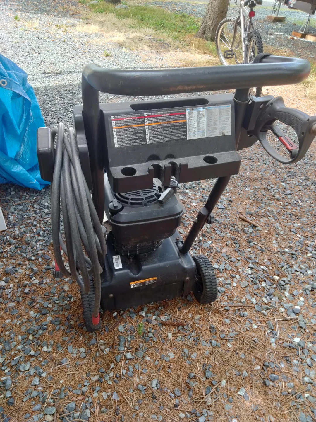 EXCELL 2300 PSI Pressure Washer 6.0 HP - photo 2