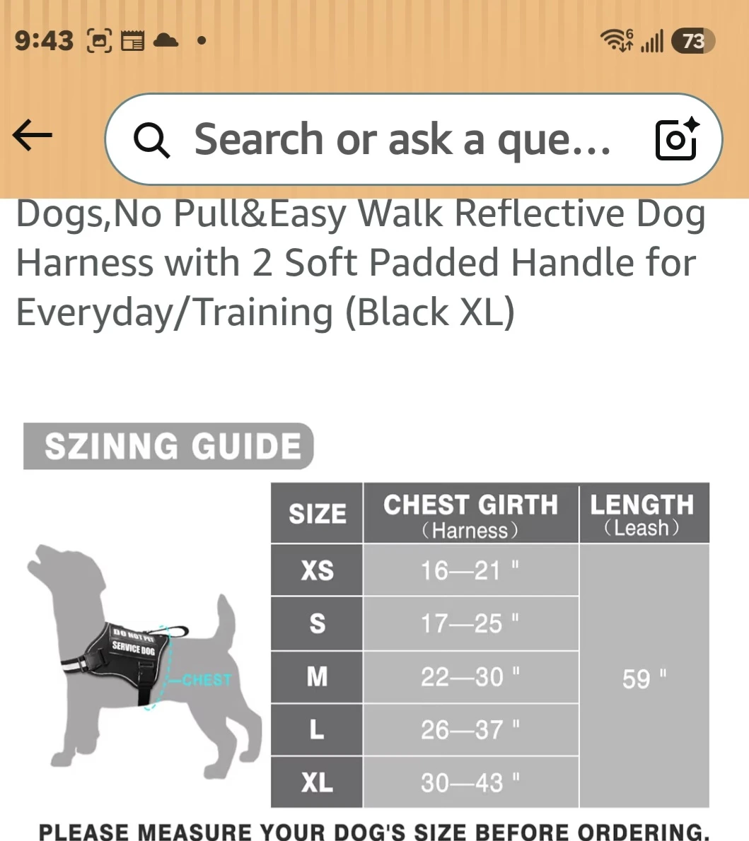 Dog Harness XL Brand New - photo 3