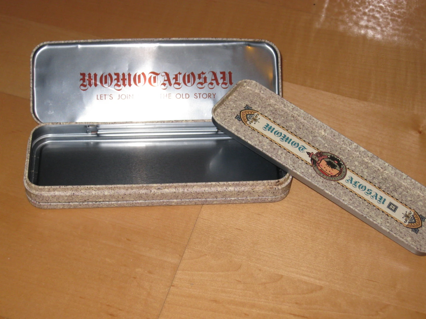 Japanese Anime Momotalosan Stationery Pencil Box Case 2 Sided - photo 3