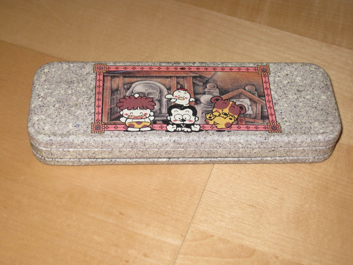 Japanese Anime Momotalosan Stationery Pencil Box Case 2 Sided - photo 4