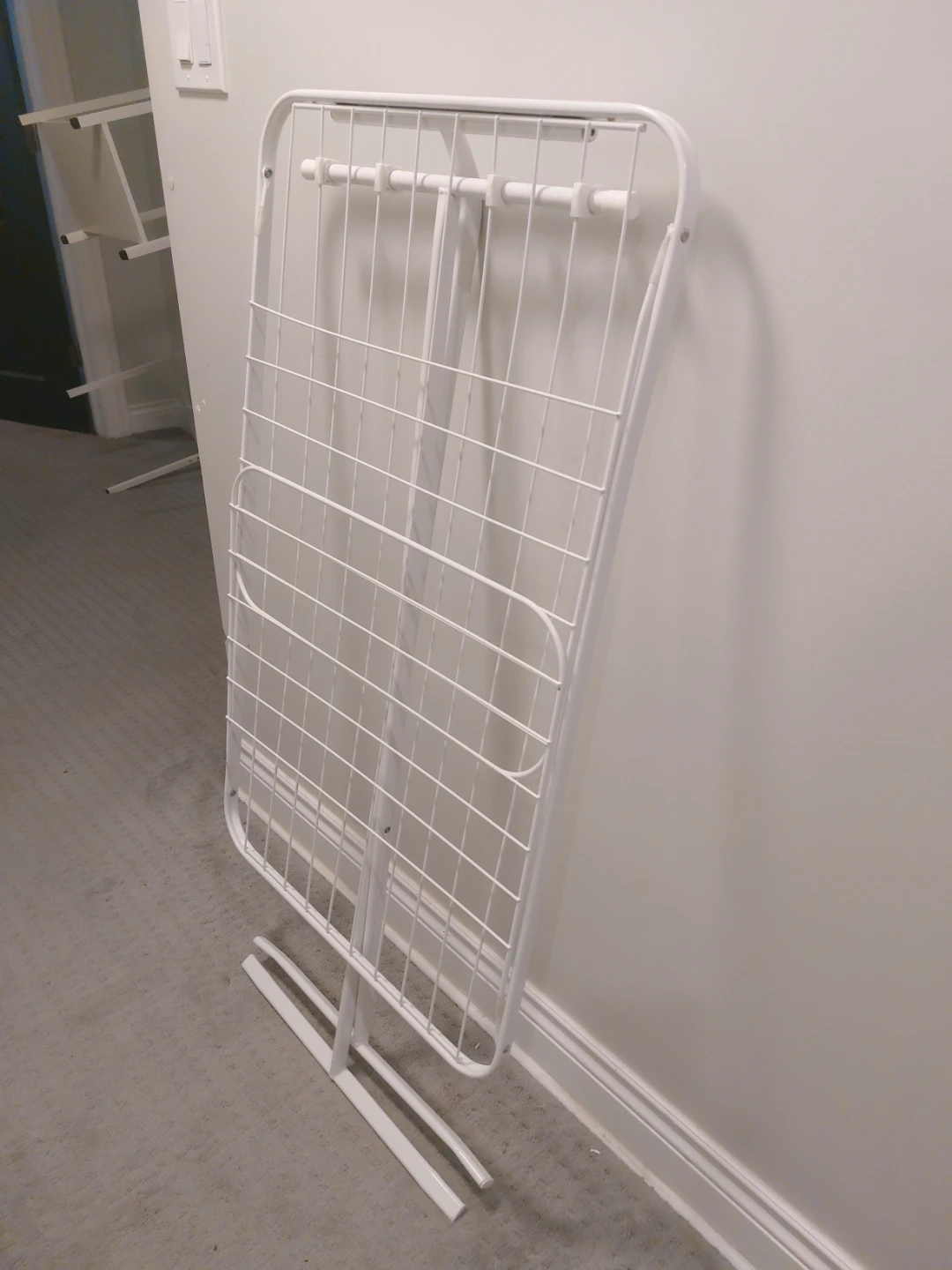 White Foldable Drying Rack