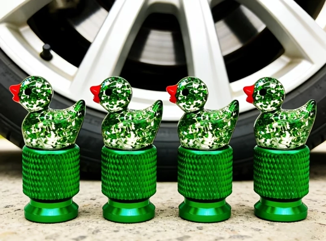 DUCK TIRE VALVE CAPS NEW