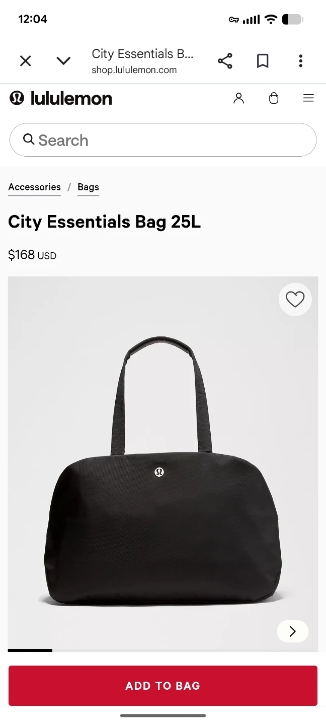 Lululemon City Essentials Bag 25L Dusty Rose - photo 3