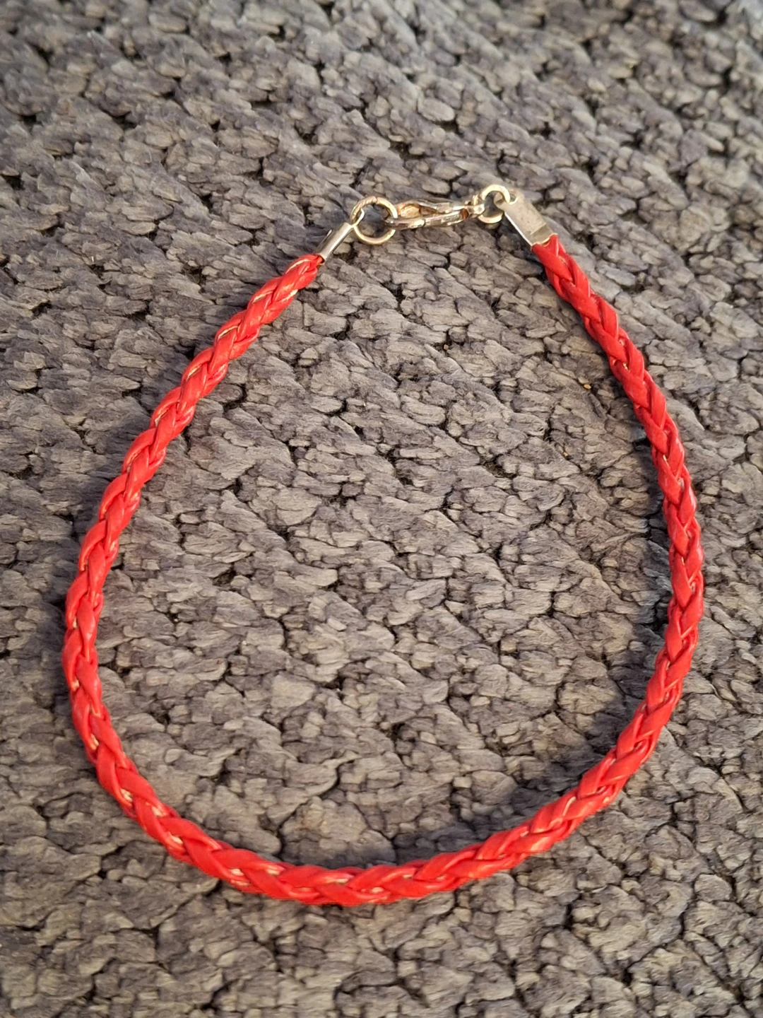 Red Braided Bracelet - photo 2