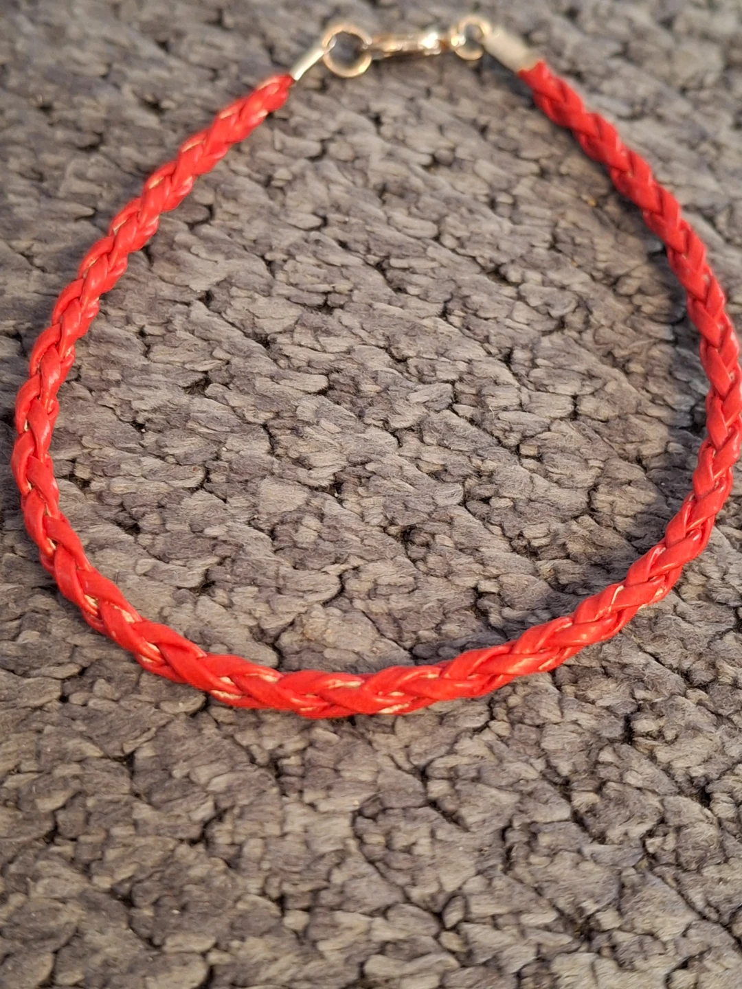 Red Braided Bracelet - photo 3
