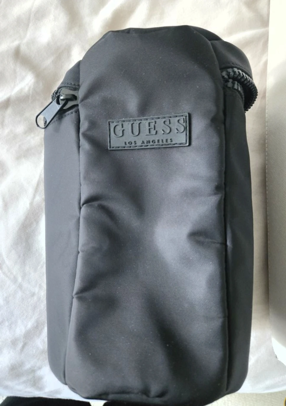 NEW Guess Los Angeles Black Cosmetic Bag