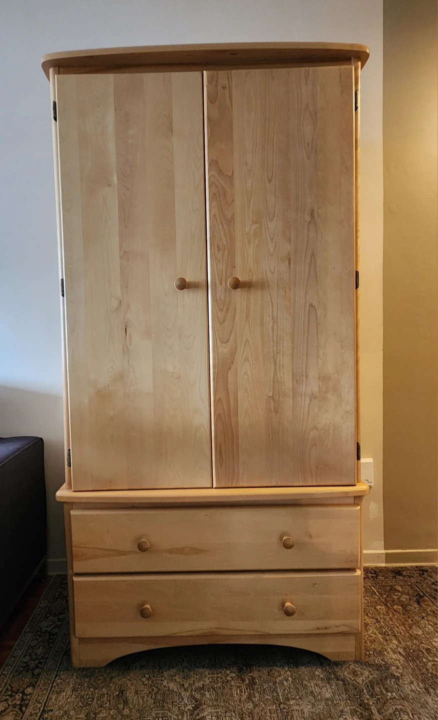 2 piece Armoire