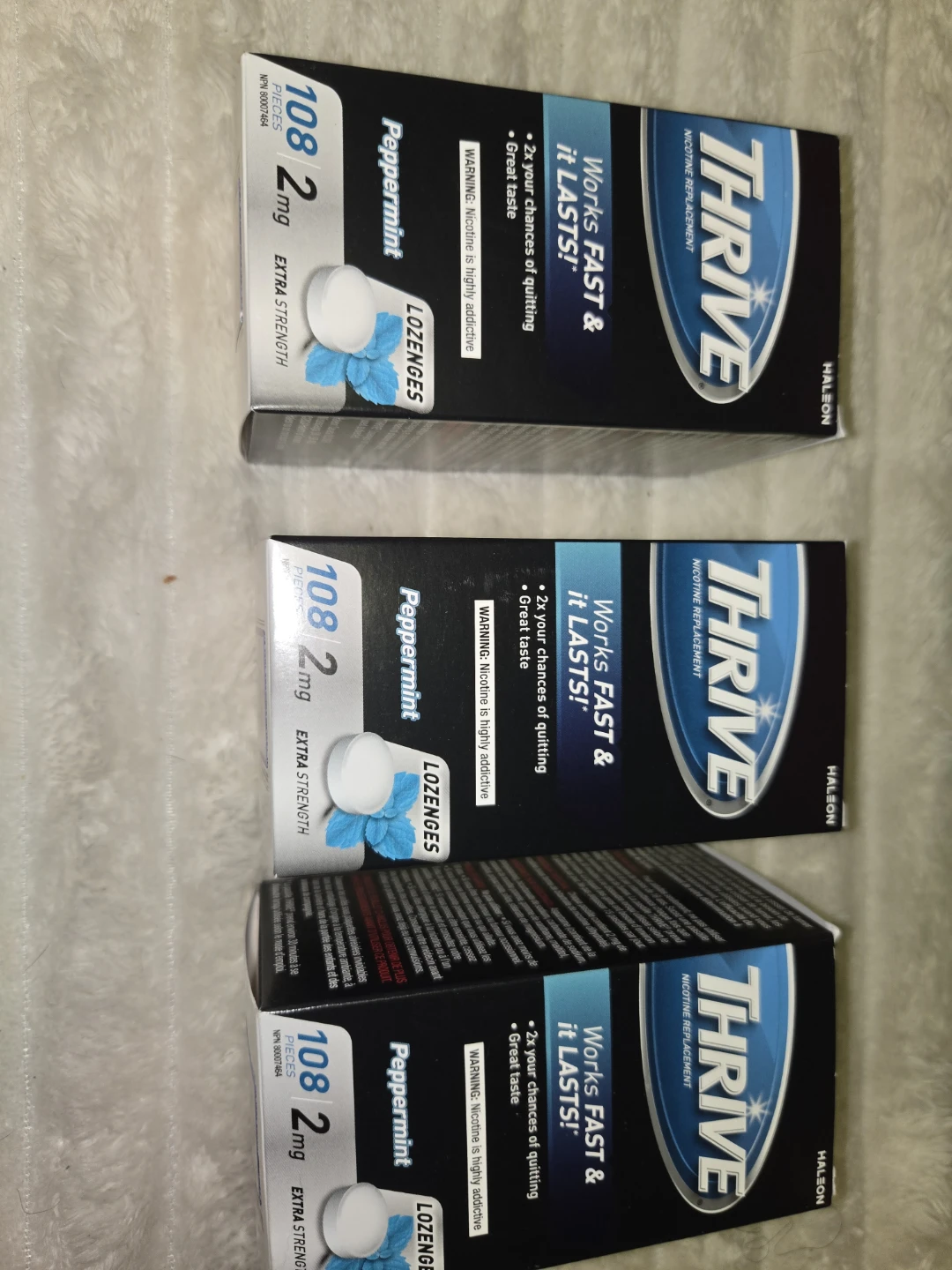 NicoDerm CQ Nicotine Transdermal Patches & Thrive Lozenges - photo 4