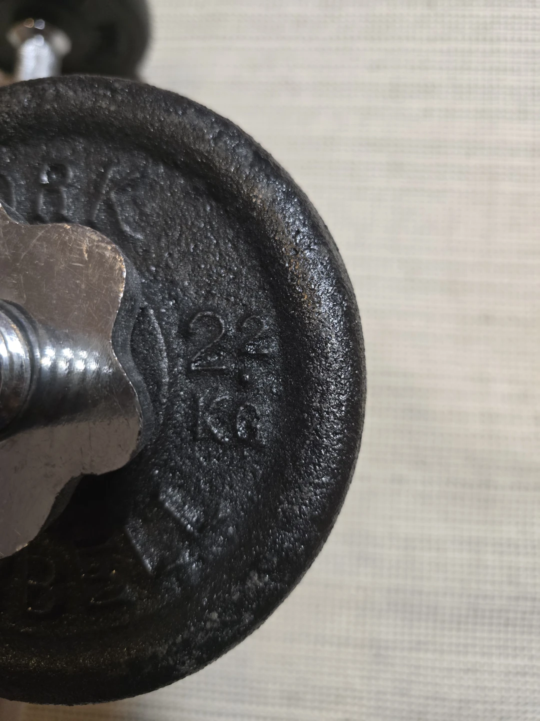 York Barbell Adjustable Cast Iron Dumbbells (Pair) - photo 2