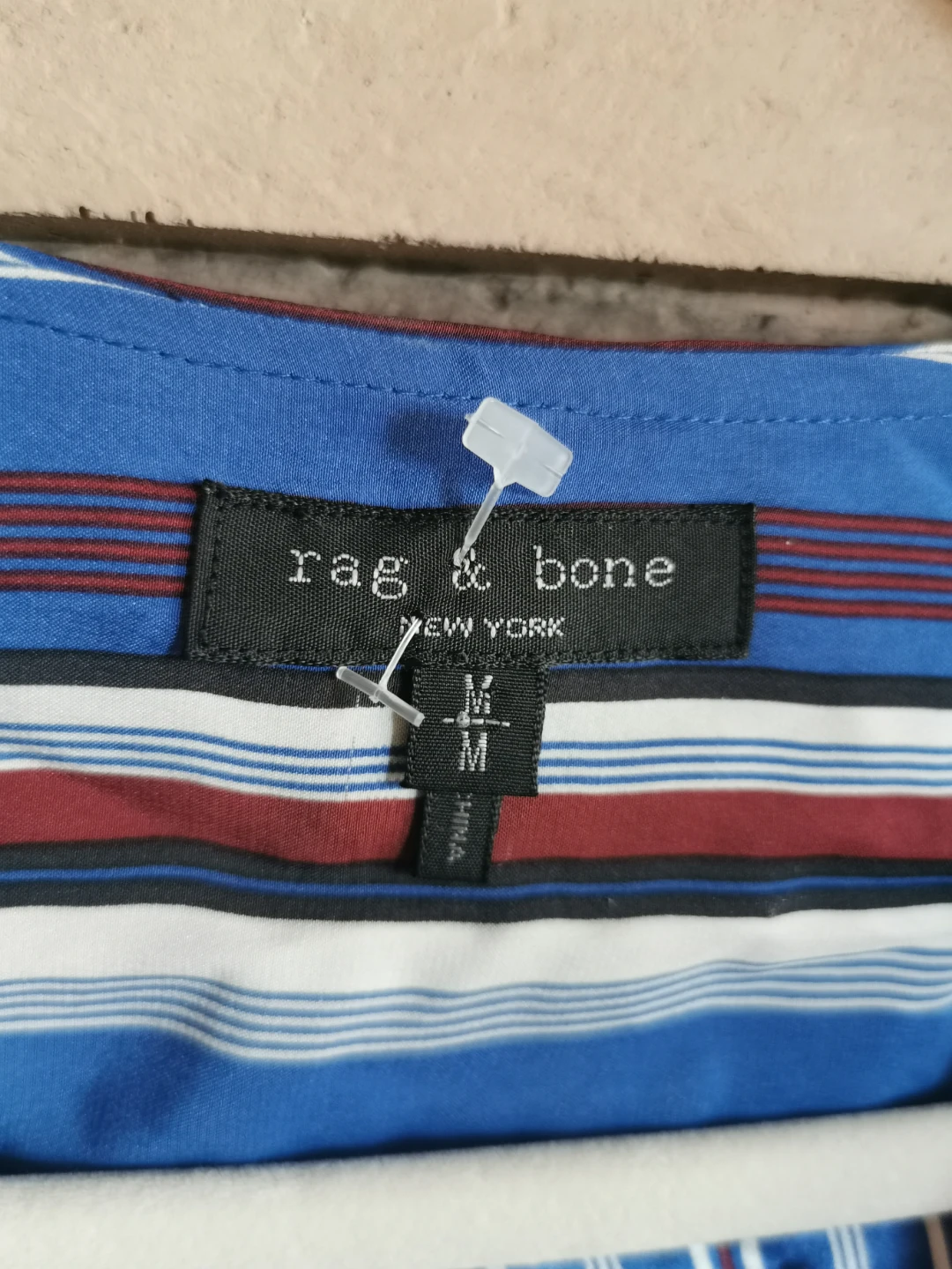 Rag & Bone Striped Wrap Top - photo 2