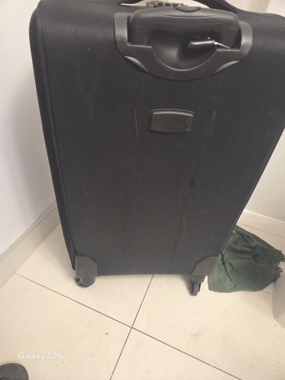Black GO Luggage Suitcase with Wheels - photo 2