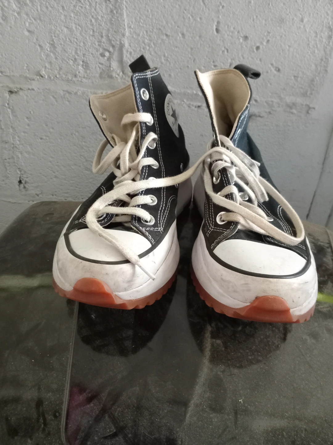 Converse Run Star Hike High Top Black Sneakers