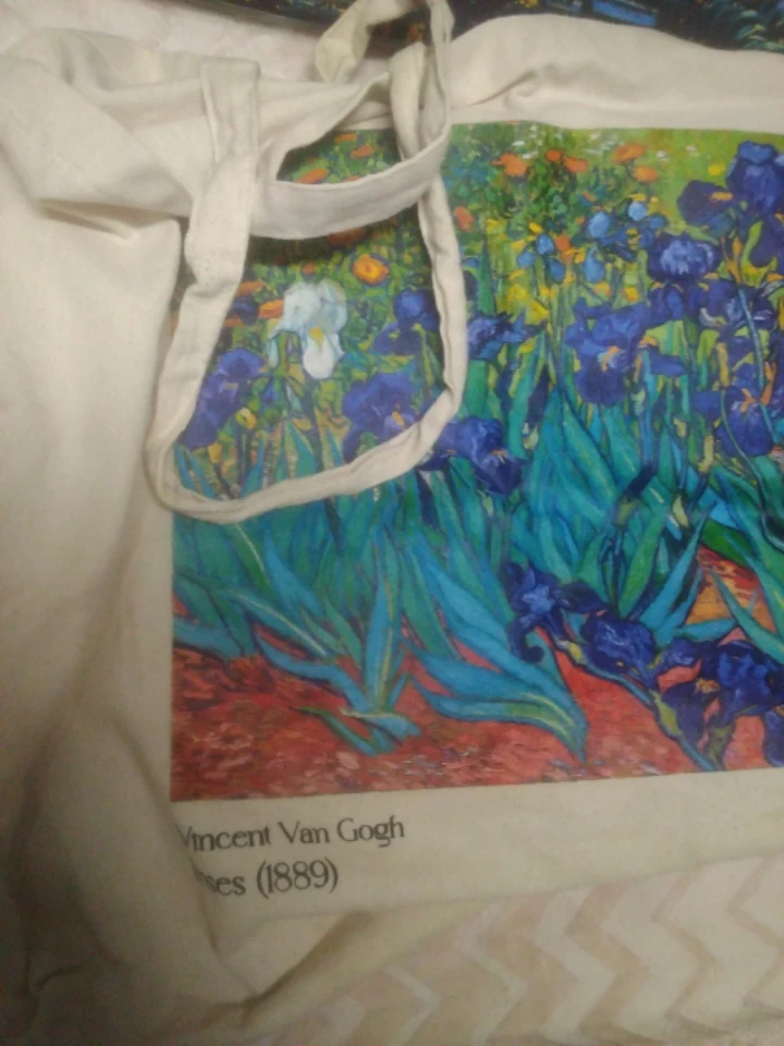 Van Gogh "The Starry Night" & "Irises" Tote Bag and Box Set - photo 3
