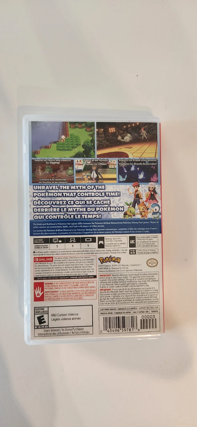 Nintendo Switch Pokemon Brilliant Diamond - photo 3