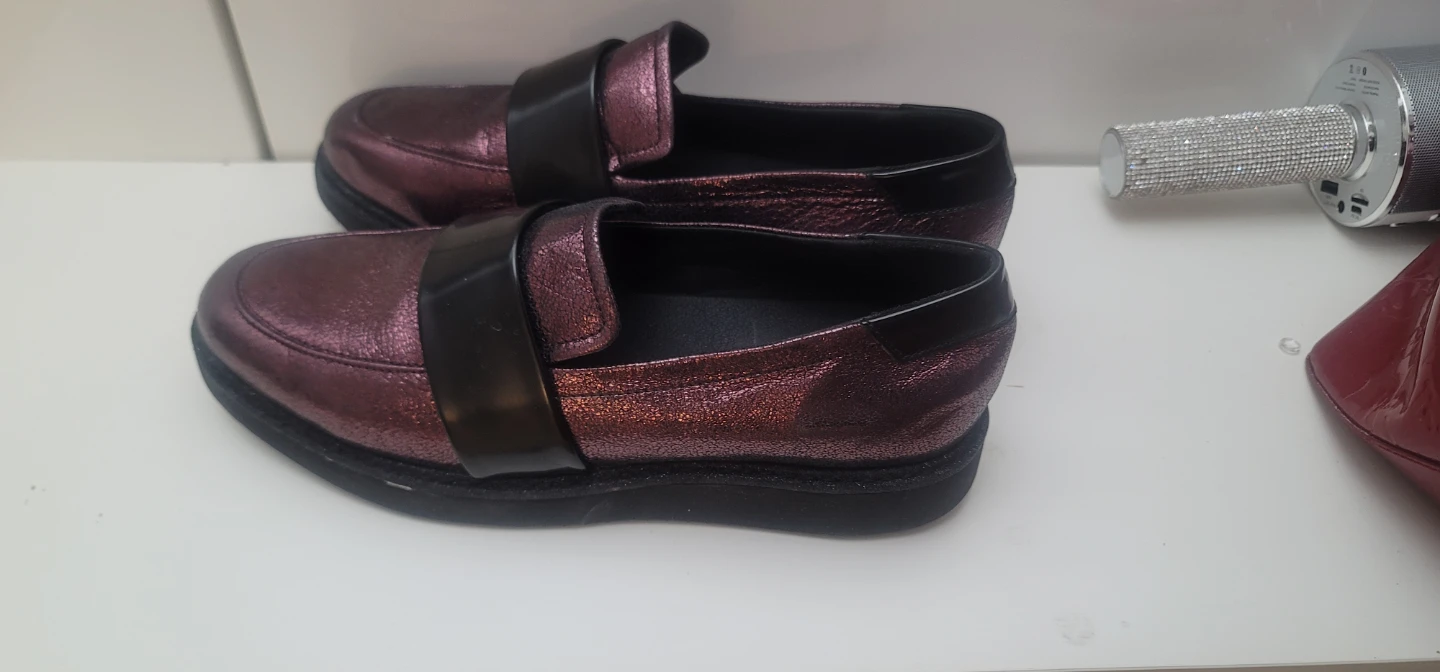Geox Women's Loafers - Metallic Purple - photo 2
