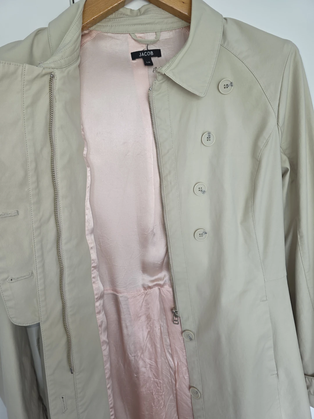 Jacob Beige Trench Coat - photo 4
