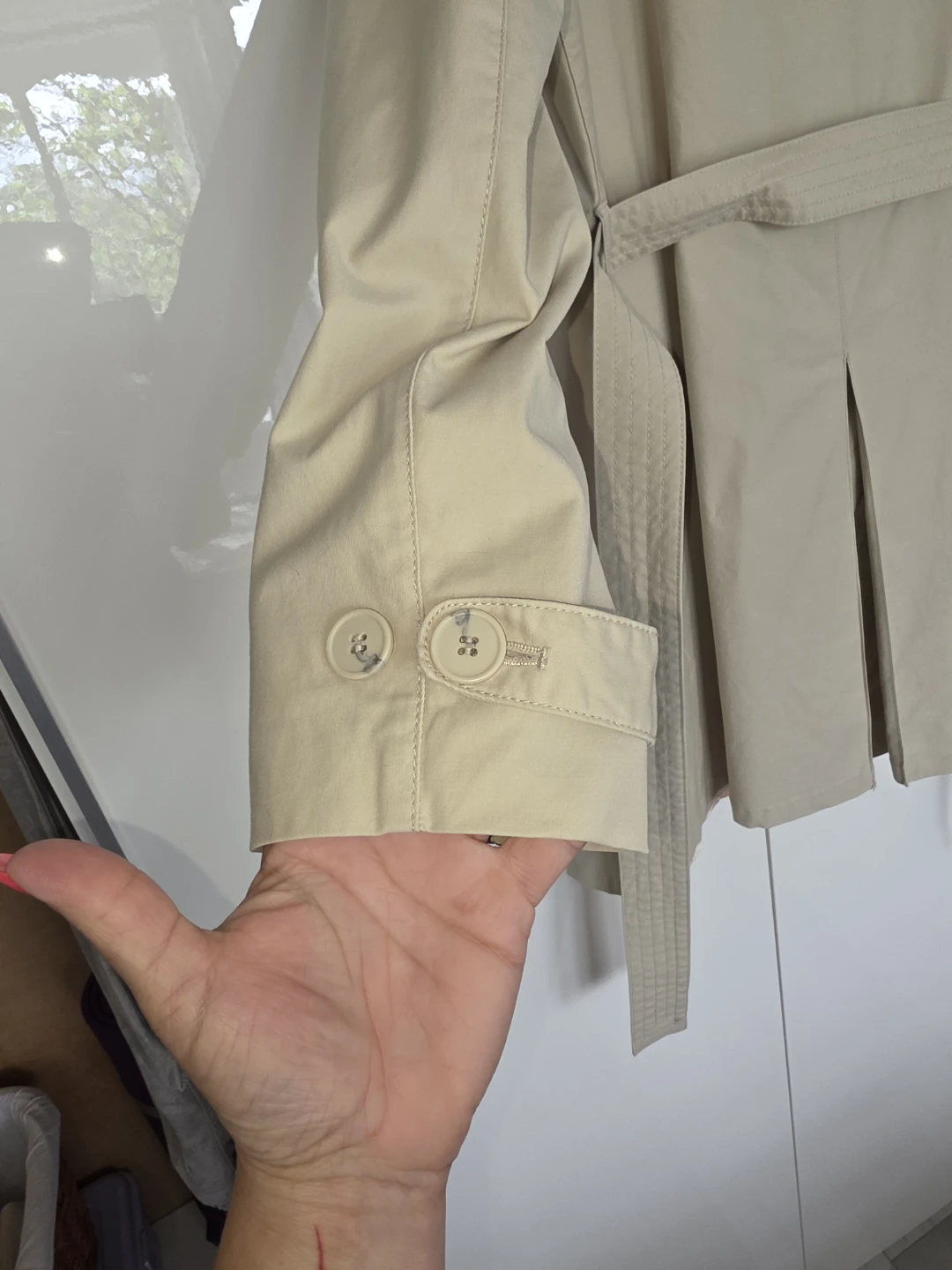 Jacob Beige Trench Coat - photo 5