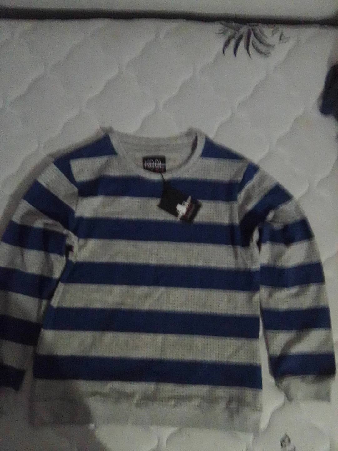 Kool Kids Sportswear Striped Long Sleeve Shirt Size 14