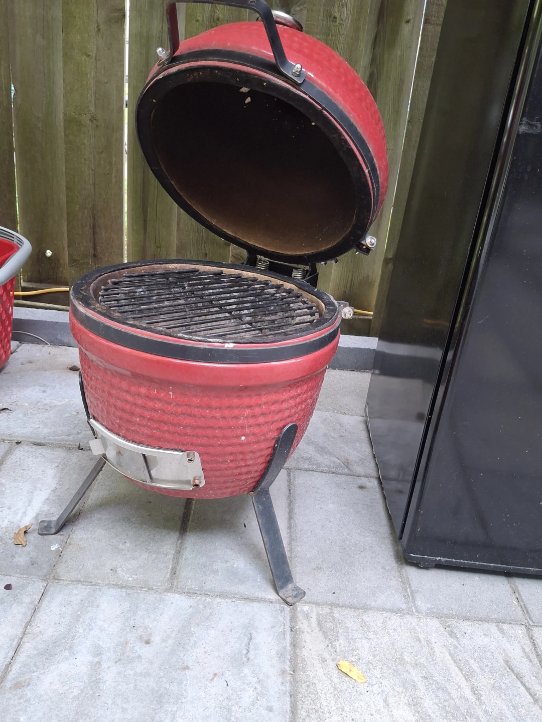 Red Ceramic Grill - photo 4